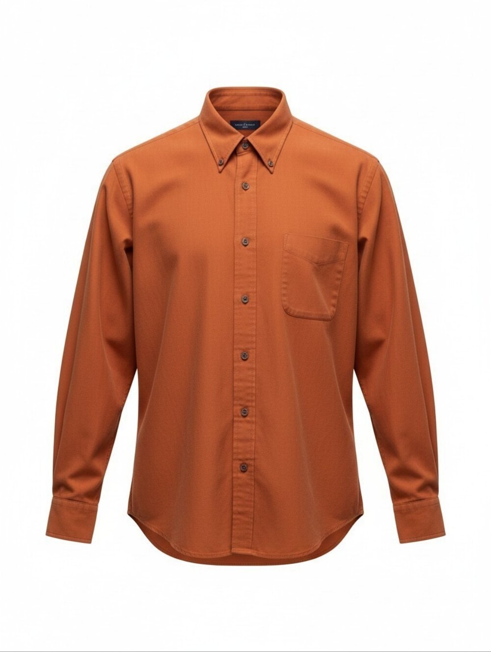 Dockers Orange Casual Button Down Shirt